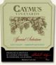 Caymus Vineyards: Special Selection Napa Valley (.75l) 2018 - 215,00 rot